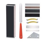 Guitar Accessories 15CM Leveling Bar Sandpaper Polishing Electric Guitar Bass Acoustic Guitar Instrument Tool Set