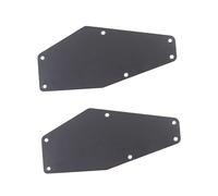 Guitar Accessories 2 Pcs Black Plastic Guitar Back Plate Cavity Cover For Electric Guitar Parts