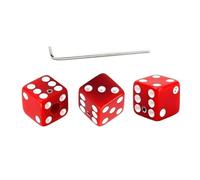 Guitar Accessories 3 Pcs Guitar Knobs Square Shaped Volume Tone Control Knobs With Wrench Parts (Color : Red)