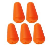 Guitar Accessories 5 Pcs Plastic Guitar Pickup Selector Converter Tips 3/5 Way Toggle Converter Knobs Tips Caps (Color : 06)