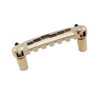 Guitar accessories 52.5mm Preset Pitch Bridge Tailpiece Suitable For Professional Guitars(Gold)