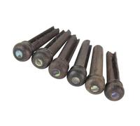 Guitar Accessories 6 Pcs Acoustic Guitar Bridge Pins Rosewood Bridge Pins For Guitar Parts