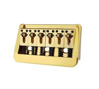 Guitar accessories 6 String Electric Guitar With Adjustable Bridge And 10.5mm Spacing For Playing And Practice(Gold)