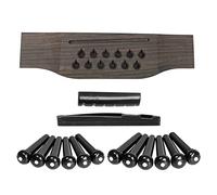 Guitar Accessories Acoustic Guitar Bridge + Bone Bridge Pins/Saddle/Nut Saddle Guitar Parts Guitar Code Bridge Code