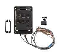 Guitar Accessories - Acoustic Guitar Pickup, Pickup Preamp Amplifier | Guitar Preamp Equalizer, Acoustic Electric Transducer, Low Battery Indicator Volume Control For Recordings