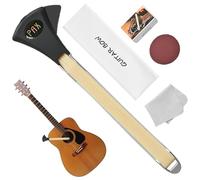 Guitar Accessories, Aluminum Alloy Guitar Bow Double-Side Portable 6.3" Bow, Cello and Violin-Like Sounds Aluminum Alloy Manual Picks for Acoustic