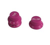 guitar accessories kit 10pcs Guitar Parts A Set Of 3 PCS For Control Knobs 2 Volume 1 Tone Guitar Control Knobs Volume Tone(Purple2)