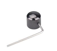guitar accessories kit 1pcs/2pcs Metal Dome Knobs Electric Bass Guitar Knobs Volume Tone Control Knobs With Wrench Bronze/BK/GD/Black Nickel(Bk Nickel,1pcs)