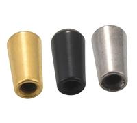guitar accessories kit 3Pcs Guitar Converter Tip 3 Way Toggle Converter Knob Tip Cap Copper For Lp Electric Guitar Silver Gun-black Gold