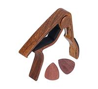 Guitar Accessories, No Noise Small Portable Guitar Capo with Picks for Concert Hall for Guitarist for Stage
