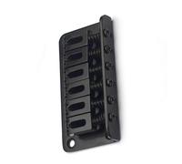 Guitar accessories Six String Electric Guitar With Fixed Bridge And Tailpiece 10.5mm Action Flat(BK)