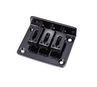 Guitar accessories The Bridge Of The Three Stringed Electric Guitar Is Fixed To The Tailpiece Which Is 50mm Long(Bk)
