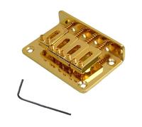 Guitar accessories The Bridge Of The Ukulele Guitar Is Fixed With A Tailpiece Length Of 60mm And Has Four Strings(Gold)