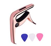 Guitar Accessories, Zinc Alloy Guitar Accessory Kit, Multifunctional Guitar Tools, 3pcs Guitar Picks & Bridge Pin Puller for Ukulele, Mandolin, Banjo Players