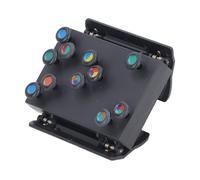 Guitar Aid Chord Trainer Helper Multi Colored Finger Training Guitar Chords Learning Tool for 36 to 41 Inch Guitars