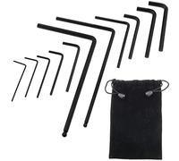 Guitar Allen Wrench Set MTQY Includes 1Set / 11PCS Guitar Accessories Allen Wrench Repair Tool with Portable Storage Bag for Guitar Bass Neck Bridge Nut Locking Screw Adjustment