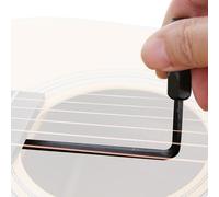 Guitar Allen Wrench - Steel 4mm 5mm Ball End Hex Key Tool, Acoustic Guitar Adjustment Spanner, Bass Neck Bridge Nut Screw Tool, L Shaped Design | String Instrument Setup Repair For Concert Maintenance