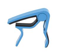 Guitar, Alloy Trigger with Quick Change & Balanced Pressure for Acoustic Electric Guitars, Includes 5 Picks (Blue)