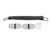 Guitar Amplifier Handle, PU Leather Internal Steel Leather Style Replacement Strap Handle Amp Handle Strap for Guitar Amplifiers Speaker (black) Audio Equipment