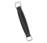 Guitar Amplifier Handle PU Leather with Internal Steel Reinforcement Heavy Duty Replacement Handle for Guitar Speakers Black or Brown 12.6mm Installation Hole Distance Includes (Black)