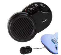 Guitar Amps, Wireless Amp for Electric Guitar and Bass, Musical Instrument Practice Supply Built-In 4 Effects for Performance, Stage, School