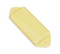 Guitar Anatomy Dog Ear P90 Pickup Cover Closed - Cream
