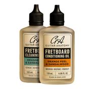 Guitar Anatomy Fretboard Cleaner & Conditioning Oil Set - Complete Fretboard Care System (FBCS-60)