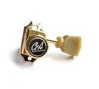 Guitar Anatomy Pro Locking Tuners - Machine Heads for Les Paul SG ES - 3×3 (Gold)