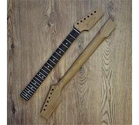 Guitar Anatomy Roasted Maple and Rosewood T-Style Guitar Neck Unfinished Paddle Headstock