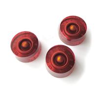 Guitar Anatomy - Speed Control Knobs - 18/24 spline Volume & Tone for Gibson & Epiphone Les Paul - Amber (3x Knob 24 Spline)