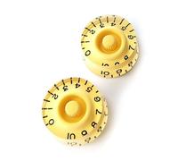 Guitar Anatomy Speed Control Knobs Left Handed Volume Tone for Gibson & Epiphone Les Paul - Cream (2x Knob)
