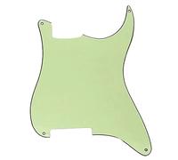 Guitar Anatomy Stratocaster Blank Pickguard - Custom Screw and Pickup Layout DIY USA MEX - Mint Green