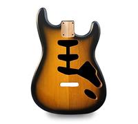 Guitar Anatomy Stratocaster Guitar Body SSS - Tobacco Burst Vintage Nitro Satin - 2 Piece American Alder