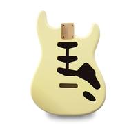 Guitar Anatomy Stratocaster Guitar Body SSS - Vintage Cream Nitro Satin - 2 Piece American Alder
