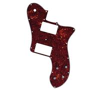 Guitar Anatomy Telecaster 72 Deluxe Pickguard Scratch Plate Fits Fender USA MEX - Red Tortoise