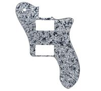 Guitar Anatomy Telecaster 72 Deluxe Pickguard Scratch Plate Fits Fender USA MEX - Silver Pearl