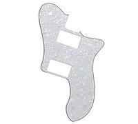 Guitar Anatomy Telecaster 72 Deluxe Pickguard Scratch Plate Fits Fender USA MEX - White Pearl