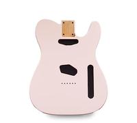 Guitar Anatomy - Telecaster Guitar Body - Shell Pink Nitro Satin- 2 Piece American Alder