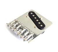 Guitar Anatomy - Telecaster Modern Bridge 6 saddle Loaded with Single Coil Pickup