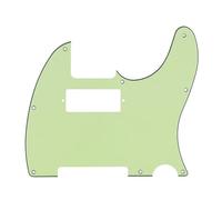 Guitar Anatomy Telecaster Scratchplate Pickguard Mini Humbucker to fit Fender USA/MEX (Mint Green)