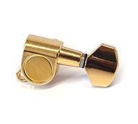 Guitar Anatomy Tuners for Stratocaster and Telecaster Guitars - GA07 Machine Heads - Gold, RH 6-in-line