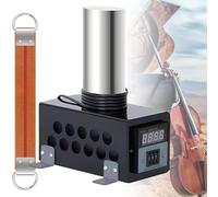 Guitar and Cello Side Rib Bending Tool with Auxiliary Bending Bel, Adjustable Temperature Guitar Side Rib Bending Iron for Guitars, Cello,Black