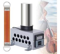 Guitar and Cello Side Rib Bending Tool with Auxiliary Bending Bel, Adjustable Temperature Guitar Side Rib Bending Iron for Guitars, Cello,Grey