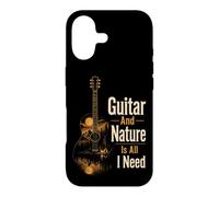 Guitar And Nature Is All I Need Camping Guitarist Gift Case for iPhone 17