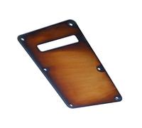 Guitar Back Plate Spring Cover, Smooth Stable Robust Aluminum Alloy Electric Guitar Backplate Decorative Easy To Remove for Party (Purple Bronze)
