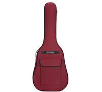 Guitar Bag for 40/41inch 600d Oxford Cloth Adjustable Guitar Gig Bag Waterproof Soft Backpack with Shoulder Trap Handle Large Capacity Dark Red