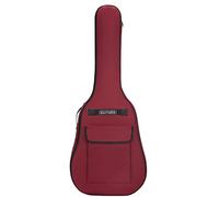 Guitar Bag for 40/41inch 600d Oxford Cloth Adjustable Guitar Gig Bag Waterproof Soft Backpack with Shoulder Trap Handle Large Capacity Dark Red