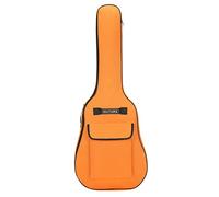 Guitar Bag for 40/41inch 600d Oxford Cloth Adjustable Guitar Gig Bag Waterproof Soft Backpack with Shoulder Trap Handle Large Capacity Orange Classical Case Backpack Case