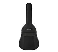 Guitar Bag for 40/41inch 600d Oxford Cloth Adjustable Guitar Gig Bag Waterproof Soft Guitar Backpack with Shoulder Trap Handle Large Capacity Black Acoustic Guitar Case Guitar Backpack Classical Guita