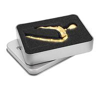 Guitar Ballad Zinc Alloy Silicone Skull Design Adjustable Pressure Musical Instrument Accessories for Acoustic Electric Guitar Ukulele Players (Gold)